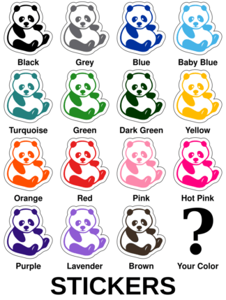 Fat Panda Stickers